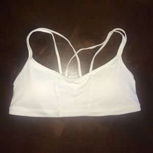 NWOT White Sports Bra